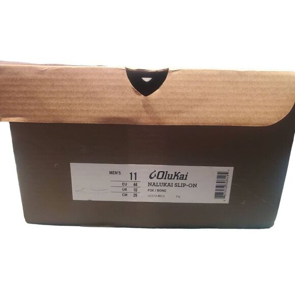 Men's 0lukai Nalukai Slip On Shoe Fox/Bone Size 11 - Picture 8 of 8